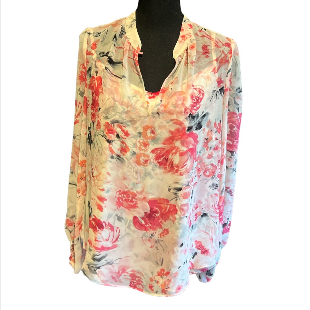 WHBM blouse with matching camisole - Picture 5 of 7